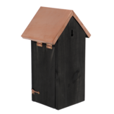 Bird House Great Tit Black Copper