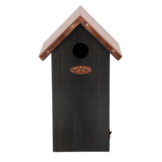 Bird House Great Tit Black Copper