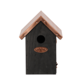 Nestkast winterkoning zwart koper