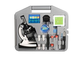 Byomic Beginners Microscope Set 100x, 400x and 900x in Case