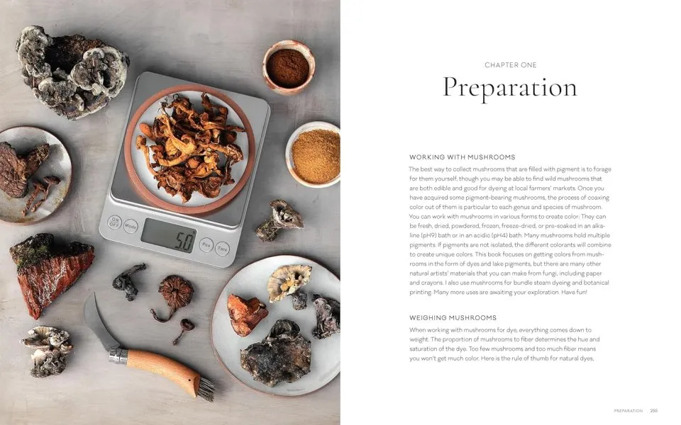 The Mushroom Color Atlas: A Guide to Dyes and Pigments Made from Fungi