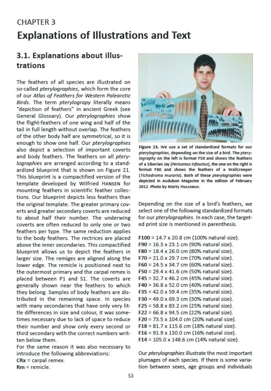 Atlas of Feathers for Western Palearctic Birds - Volume 1: Introduction