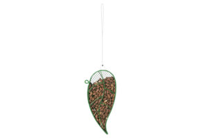 Leaf bird feeder