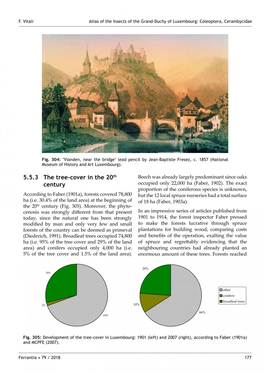 Atlas of the Insects of the Grand-Duchy of Luxembourg: Coleoptera, Cerambycidae - Ferrantia, Volume 79