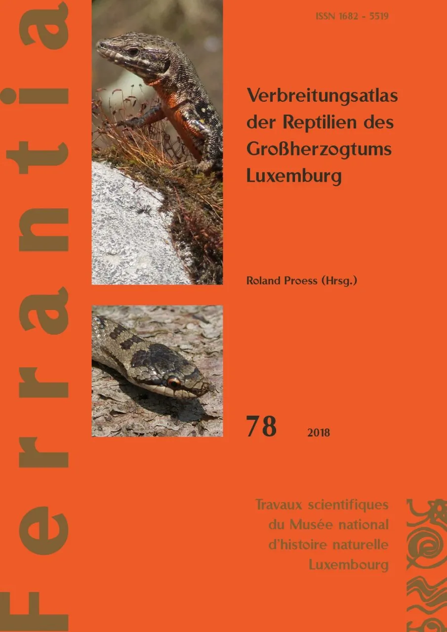 Verbreitungsatlas der Reptilien des Großherzogtums Luxemburg - Ferrantia, Volume 78