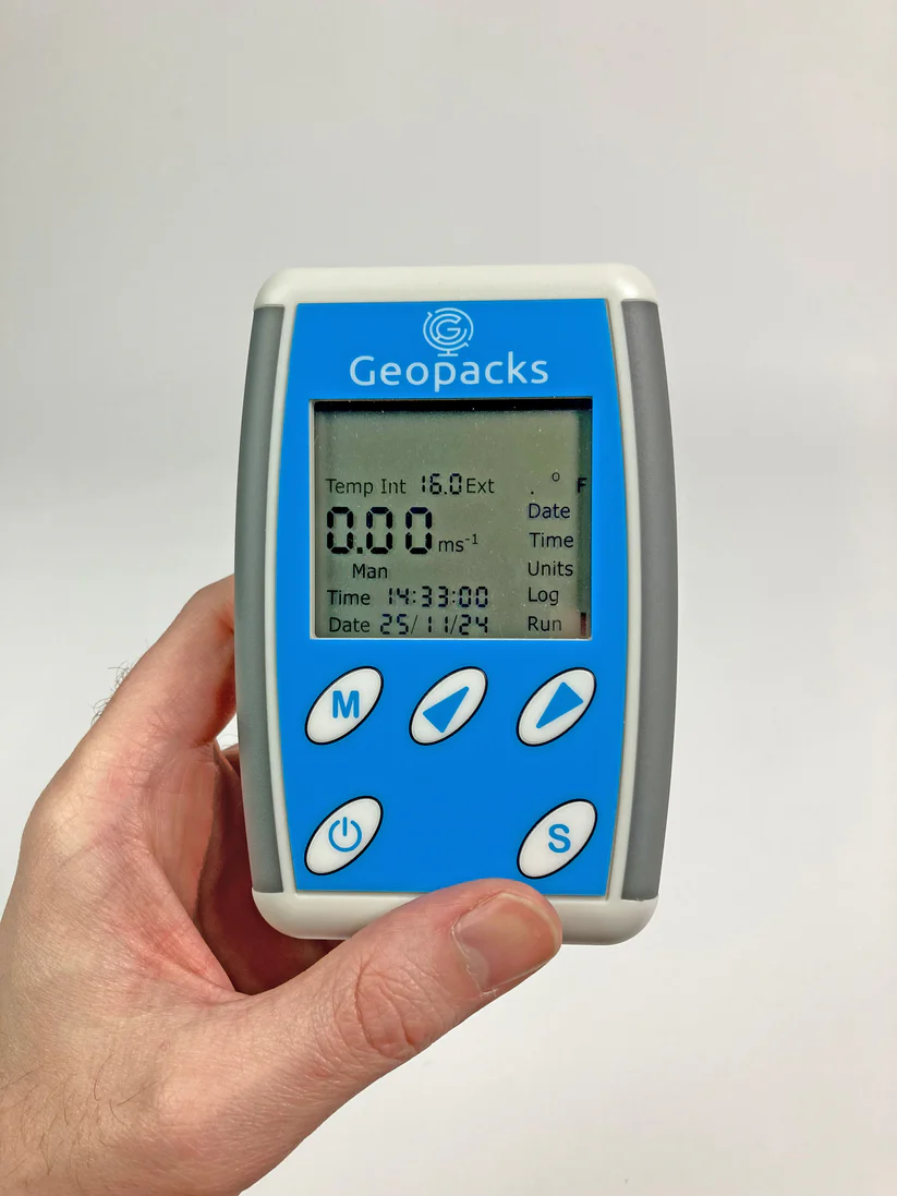 Advanced Flowmeter with Temperature Gauge
