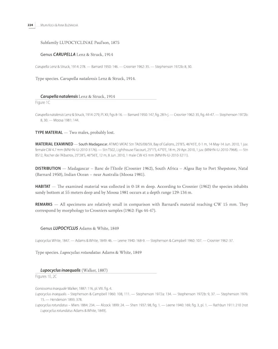 Tropical Deep-Sea Benthos Volume 33 - Deep-Sea Crustaceans from South-West Indian Ocean