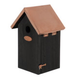 Bird house black copper blue tit