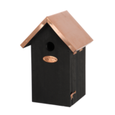 Bird house black copper blue tit