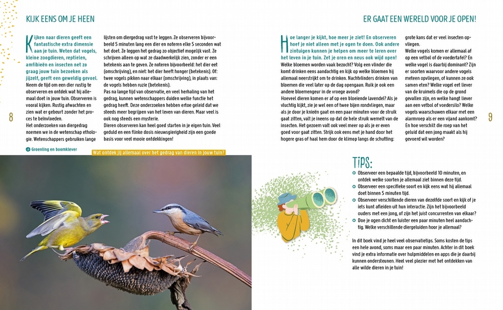 Tuinieren voor wilde dieren - Kijk het hele jaar je ogen uit!