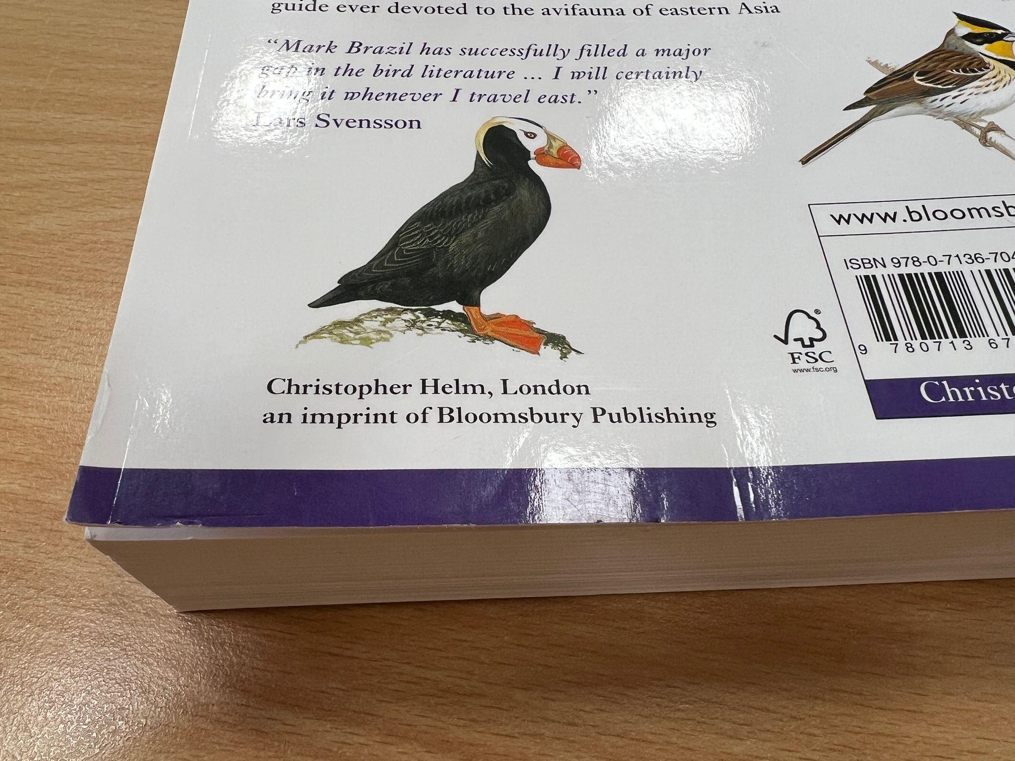 Damaged copy - Birds of East Asia