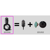 Elekon Kabelmicrofoon ultra voor Batlogger A2 & C2