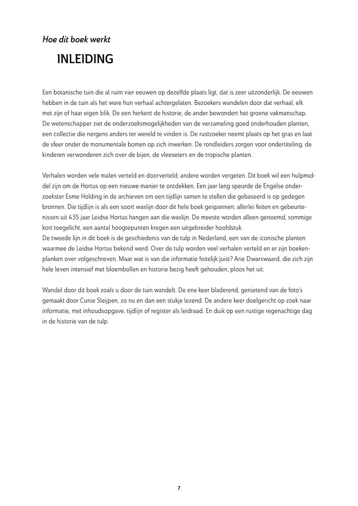 Van Hortus & tulp - Wandeling door 435 jaar Leidse Hortus