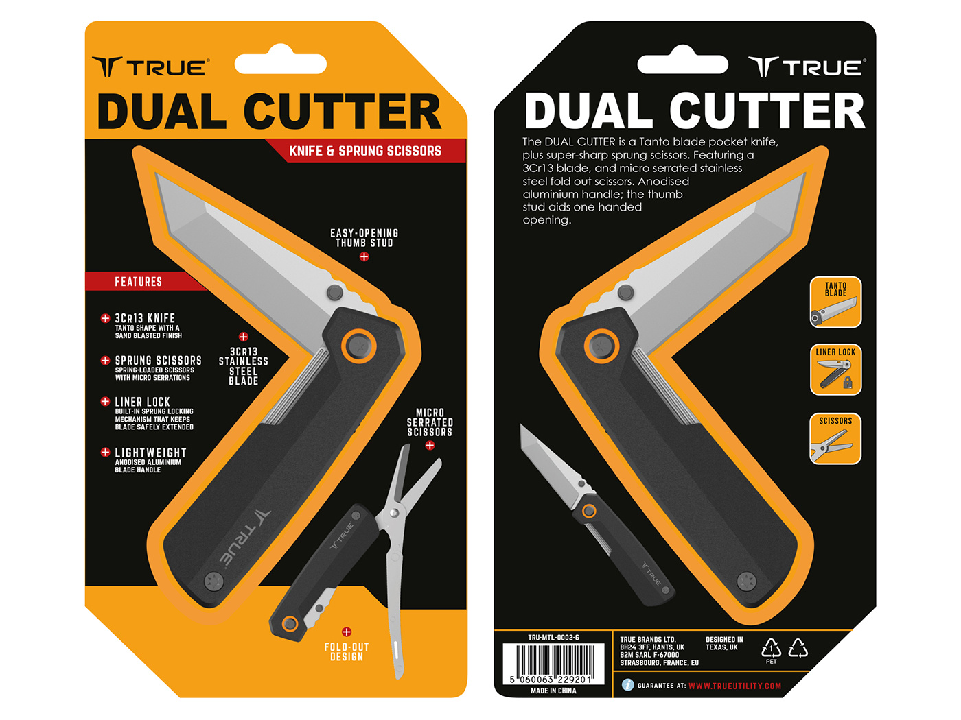True Utility Dual Cutter Multitool