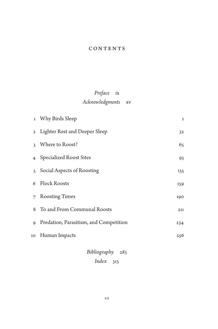 Birds at Rest - The Behavior and Ecology of Avian Sleep