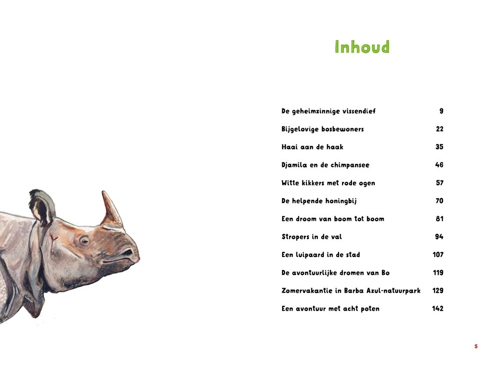 De geheimzinnige vissendief - en andere avonturen van jonge natuurhelden