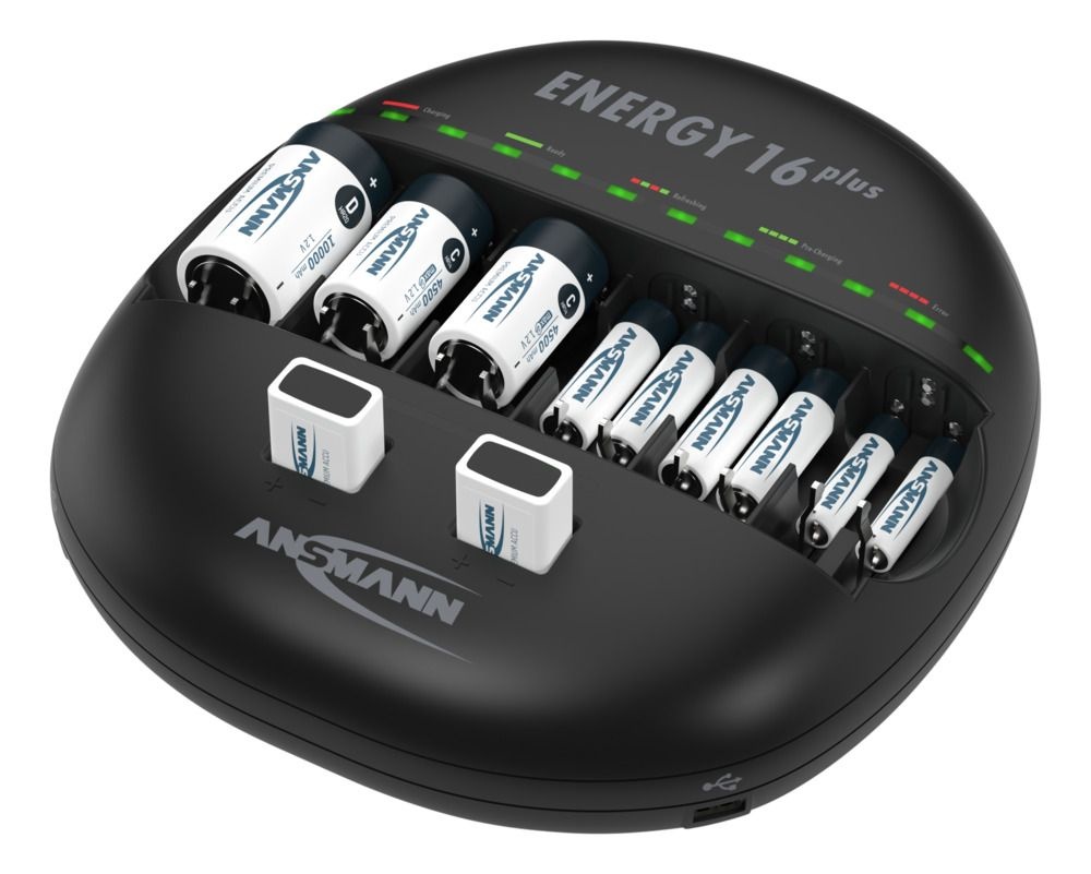 Ansmann Energy 16 plus batterijlader
