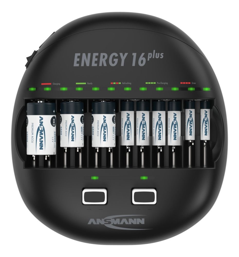 Ansmann Energy 16 plus batterijlader