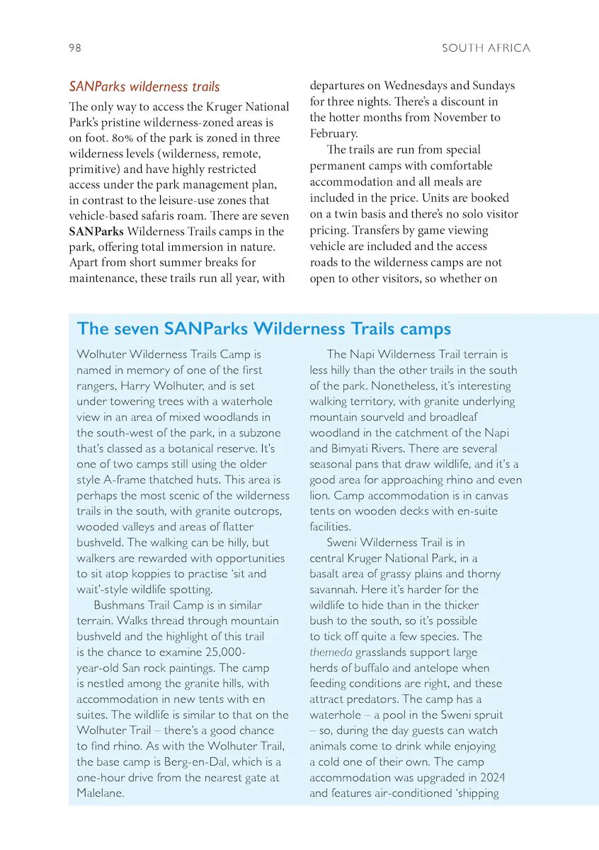 Walking Safaris of Africa - Guided walks from the Cape to Kenya