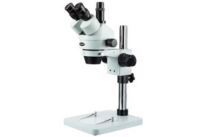 AmScope SM-1 Serie Trinokulares Stereomikroskop 7x-45x
