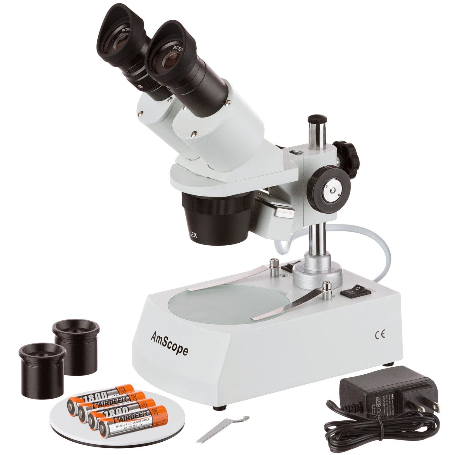 AmScope SE306 Serie Compacte Stereomicroscoop 20x-80x