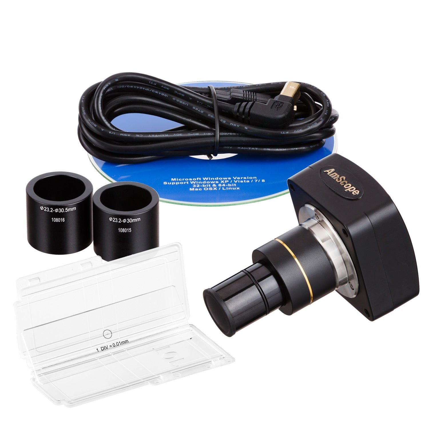 AmScope MU serie 5.0MP USB-2 High-speed CMOS Camera