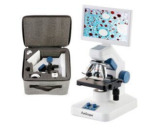 AmScope Full HD 7" digitale samengestelde microscoop