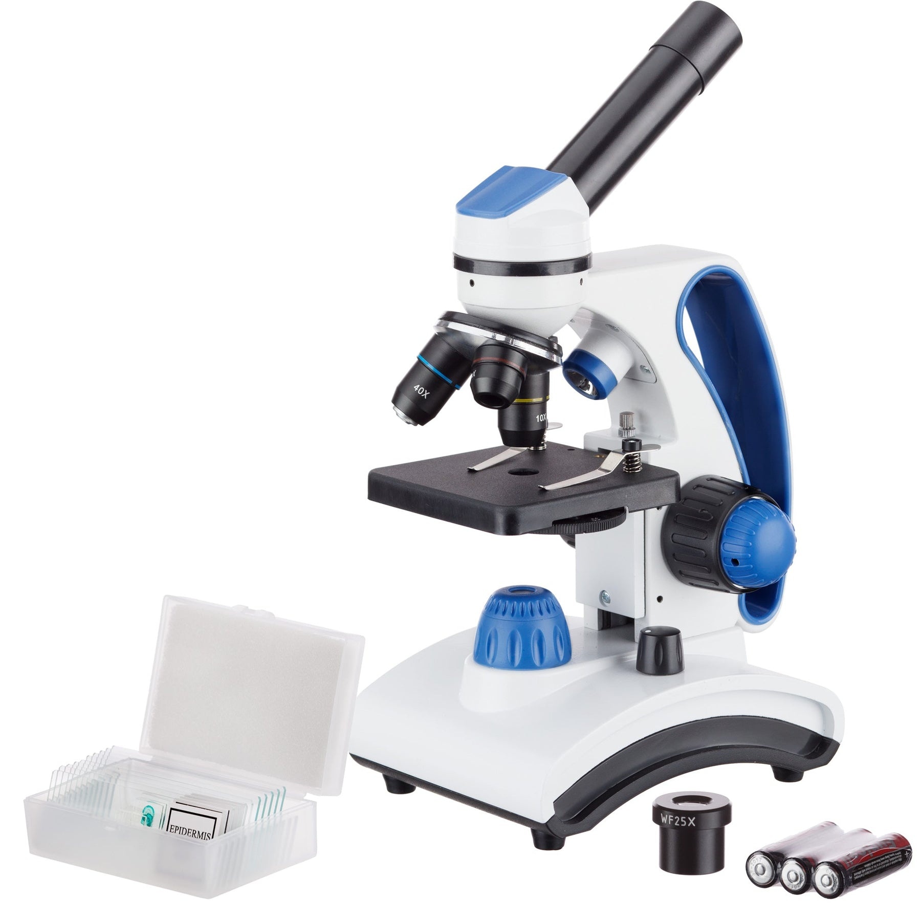 AmScope M162 Serie Dual Light Monokular Mikroskop 40X-1000X