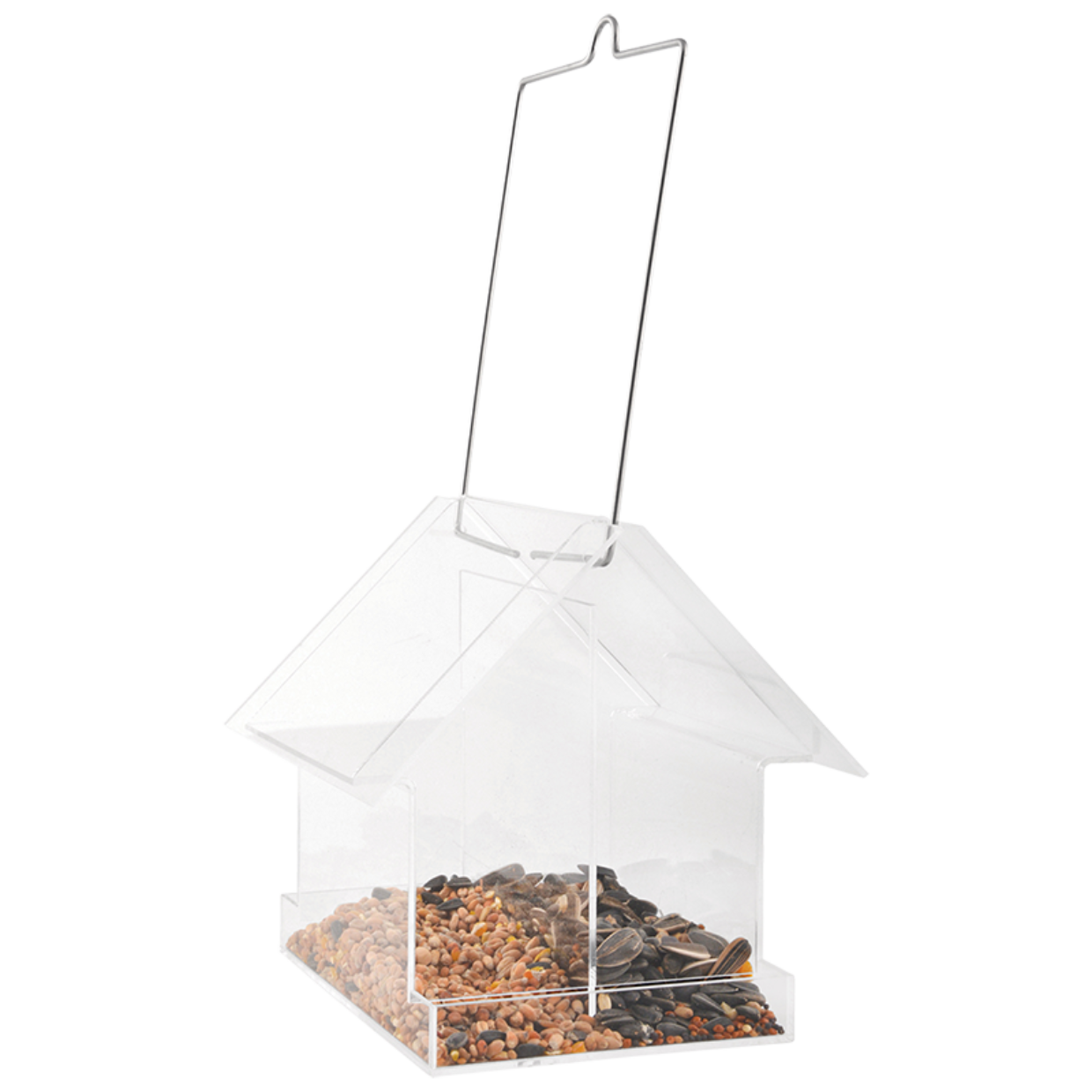 Acrylic hanging combi feeder house