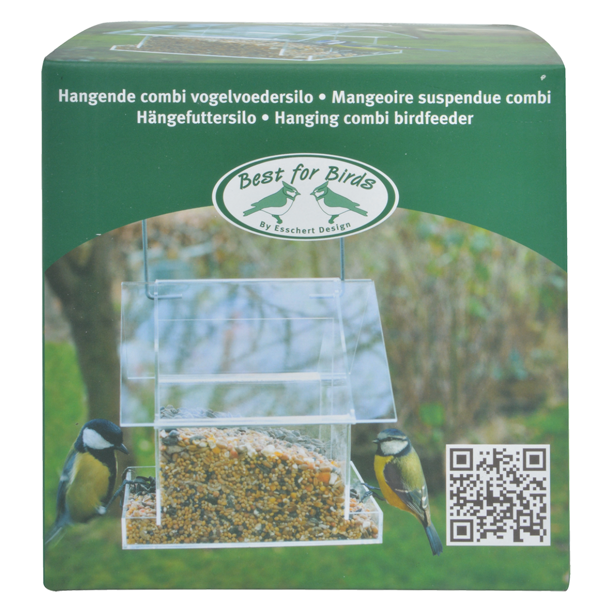 Acrylic hanging combi feeder house