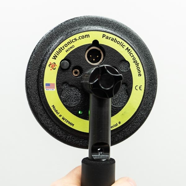 Wildtronics Pro Mono Parabolic Microphone with 1.5 mm Dish