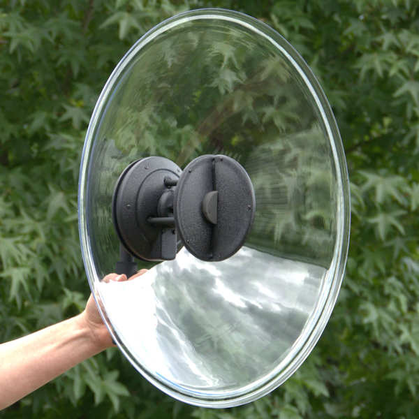 Wildtronics Amplified Pro Mono-Stereo Parabolic Microphone with 1.5 mm Dish