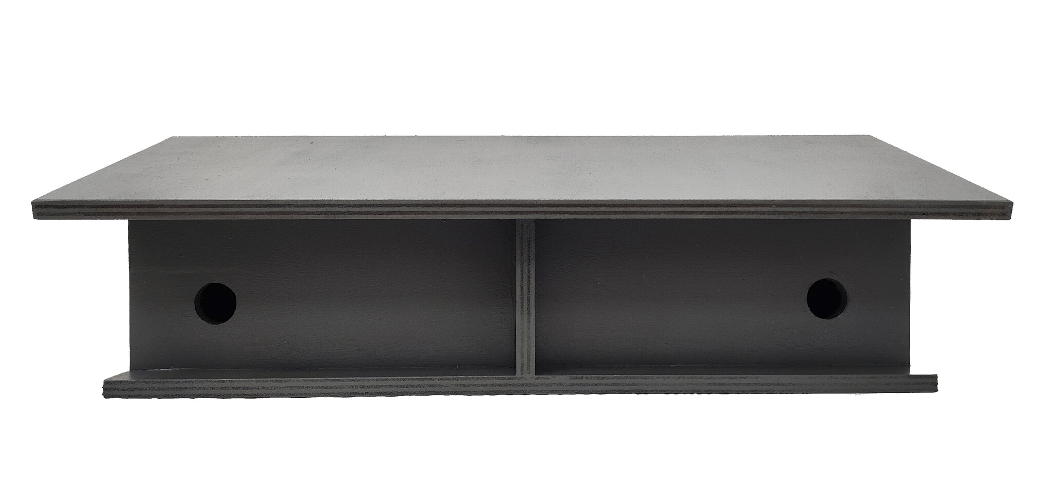 Houtperfectie Double House Sparrow Box Wood