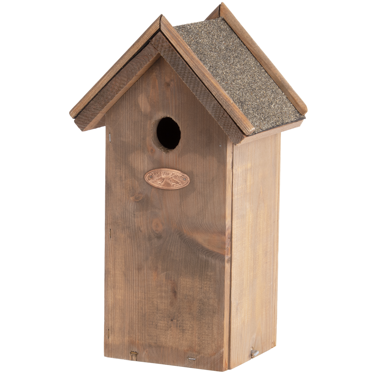 Nest box great tit bitumen roof