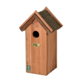 Nest box blue tit bitumen roof