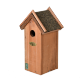 Nest box blue tit bitumen roof