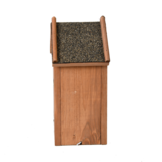 Nest box blue tit bitumen roof