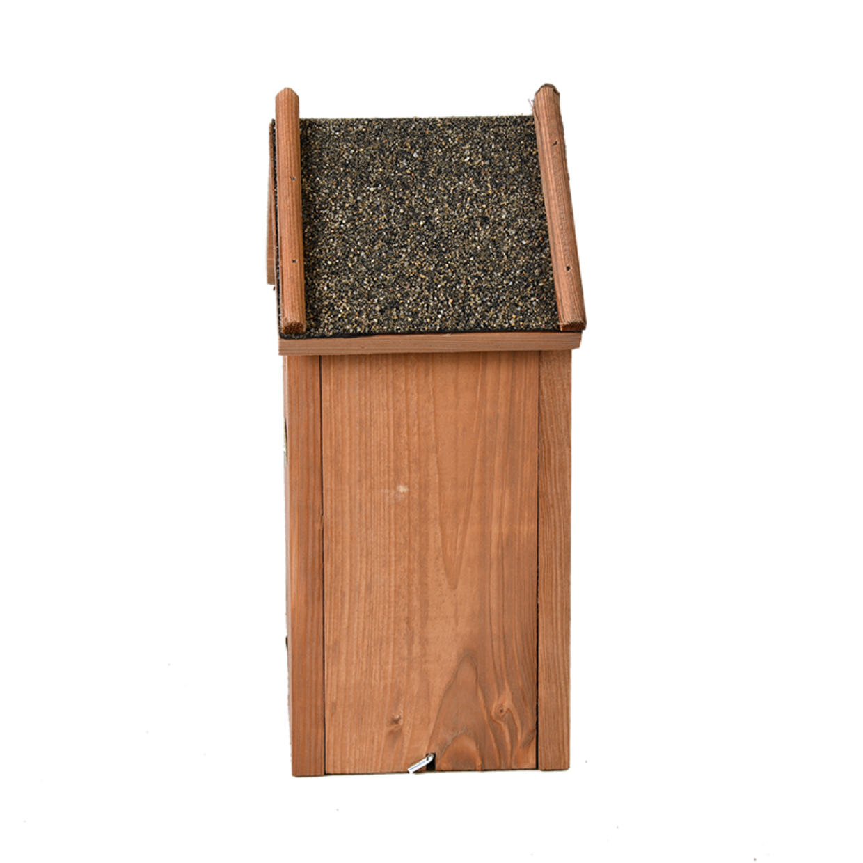 Nest box blue tit bitumen roof