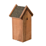 Nest box blue tit bitumen roof