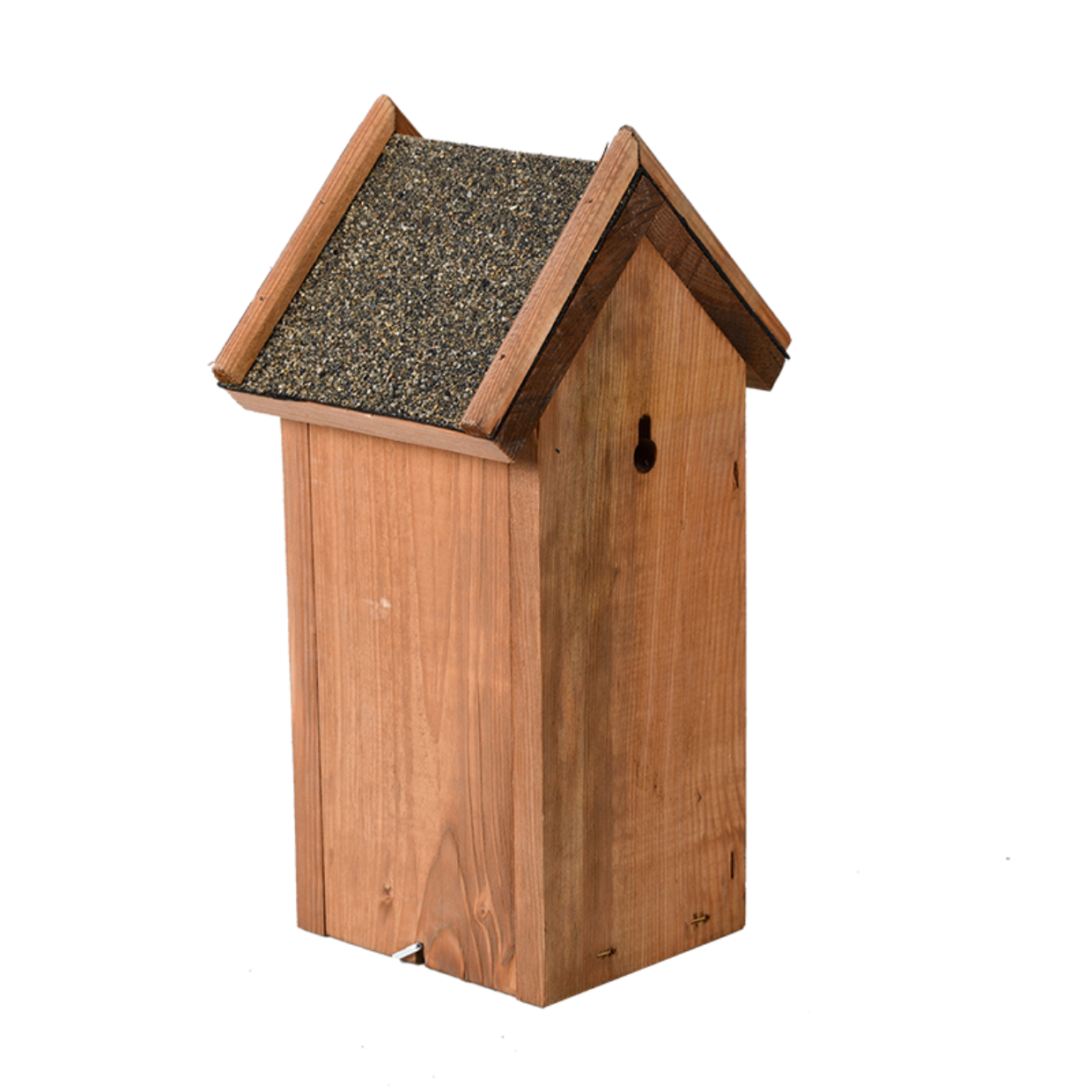 Nest box blue tit bitumen roof