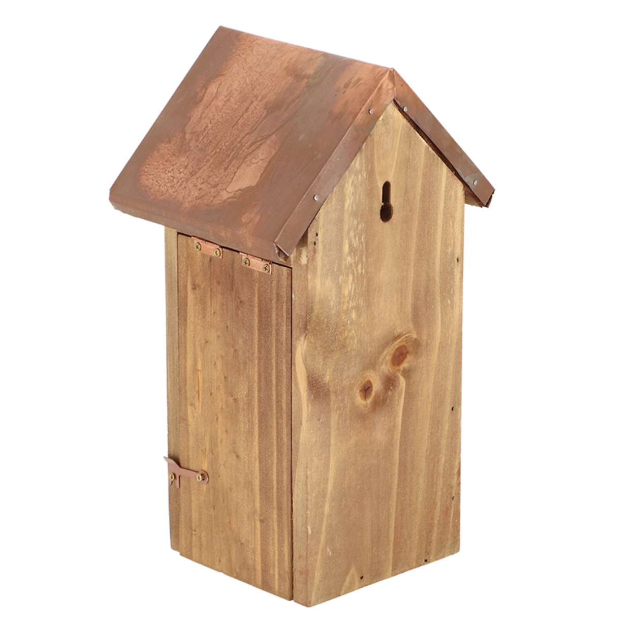 Nest box great tit copper roof