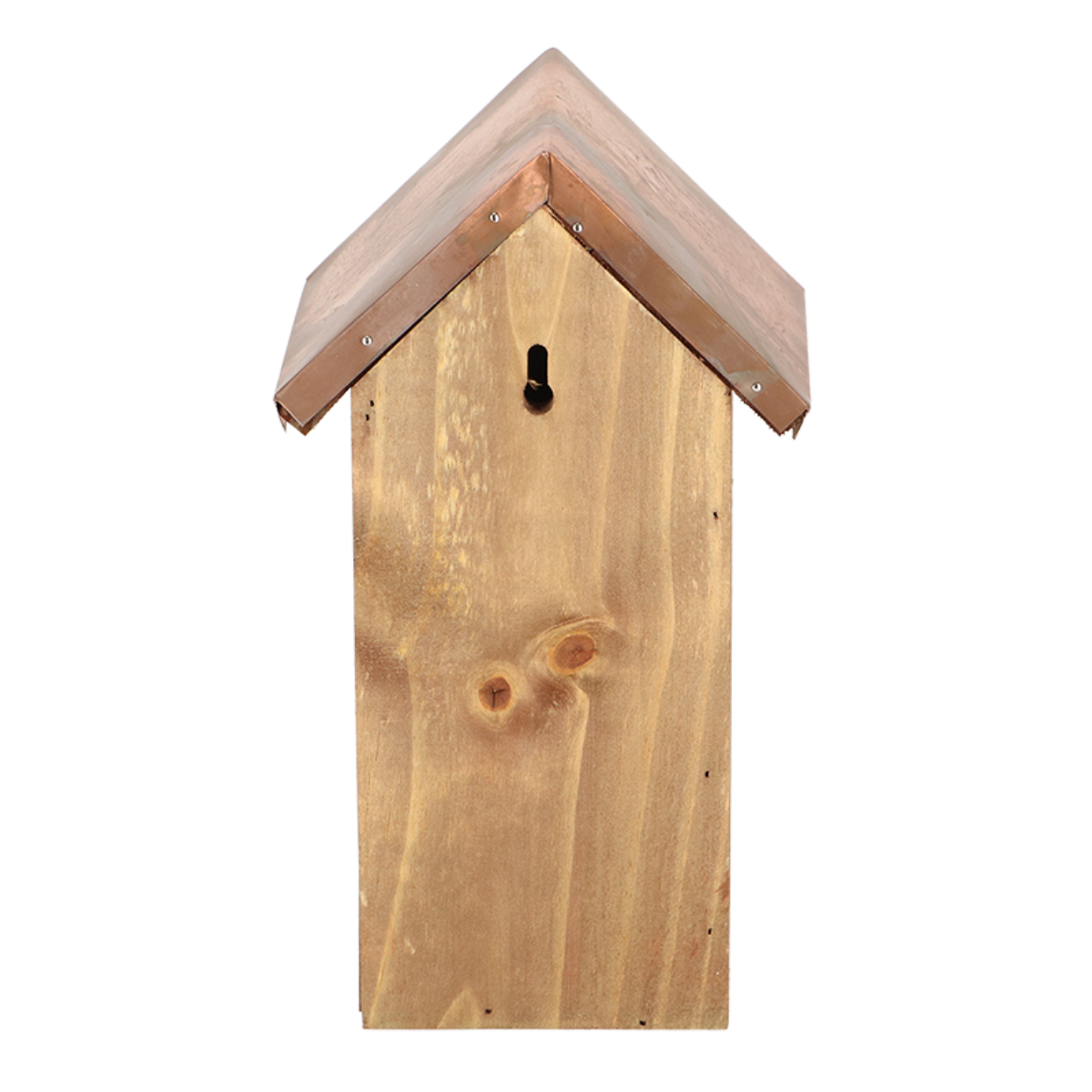 Nest box great tit copper roof