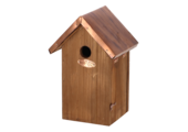 Nest box blue tit copper roof