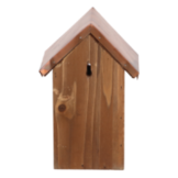 Nest box blue tit copper roof