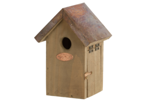 Nestkast winterkoning koperen dak
