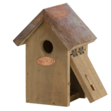 Nestkast winterkoning koperen dak