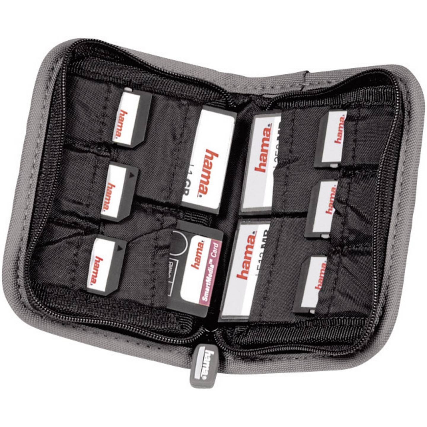 Hama Memory Card Case Mini, black / grey