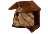 Beehive birdhouse
