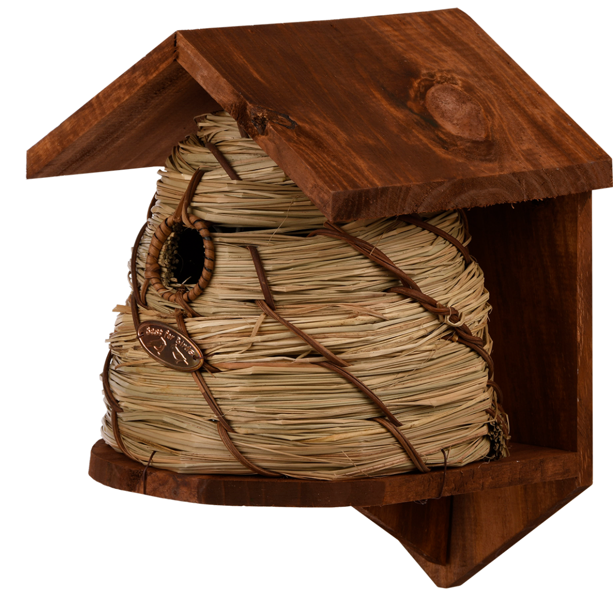 Beehive birdhouse