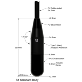 S1eX Hydrophon - mit 10 Meter Kabel